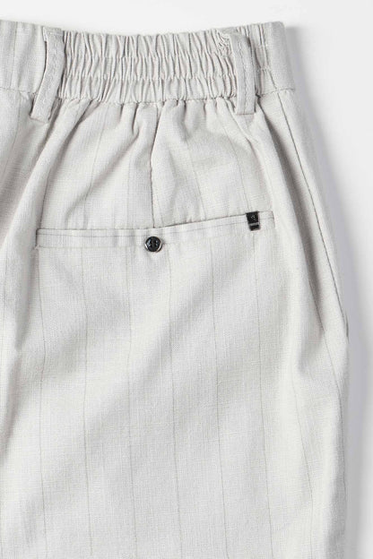 Cloudgrey Striped Linen Pants
