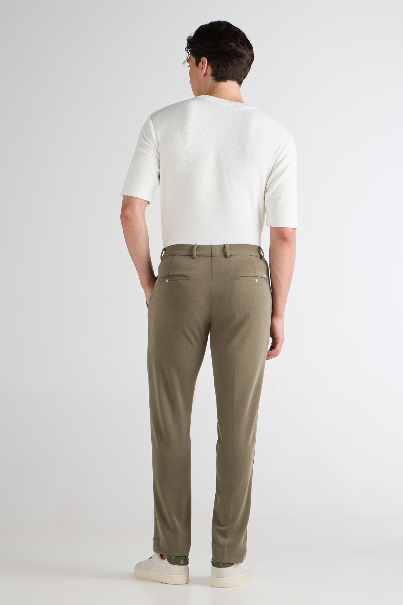 CloudSoft Trousers- Khaki