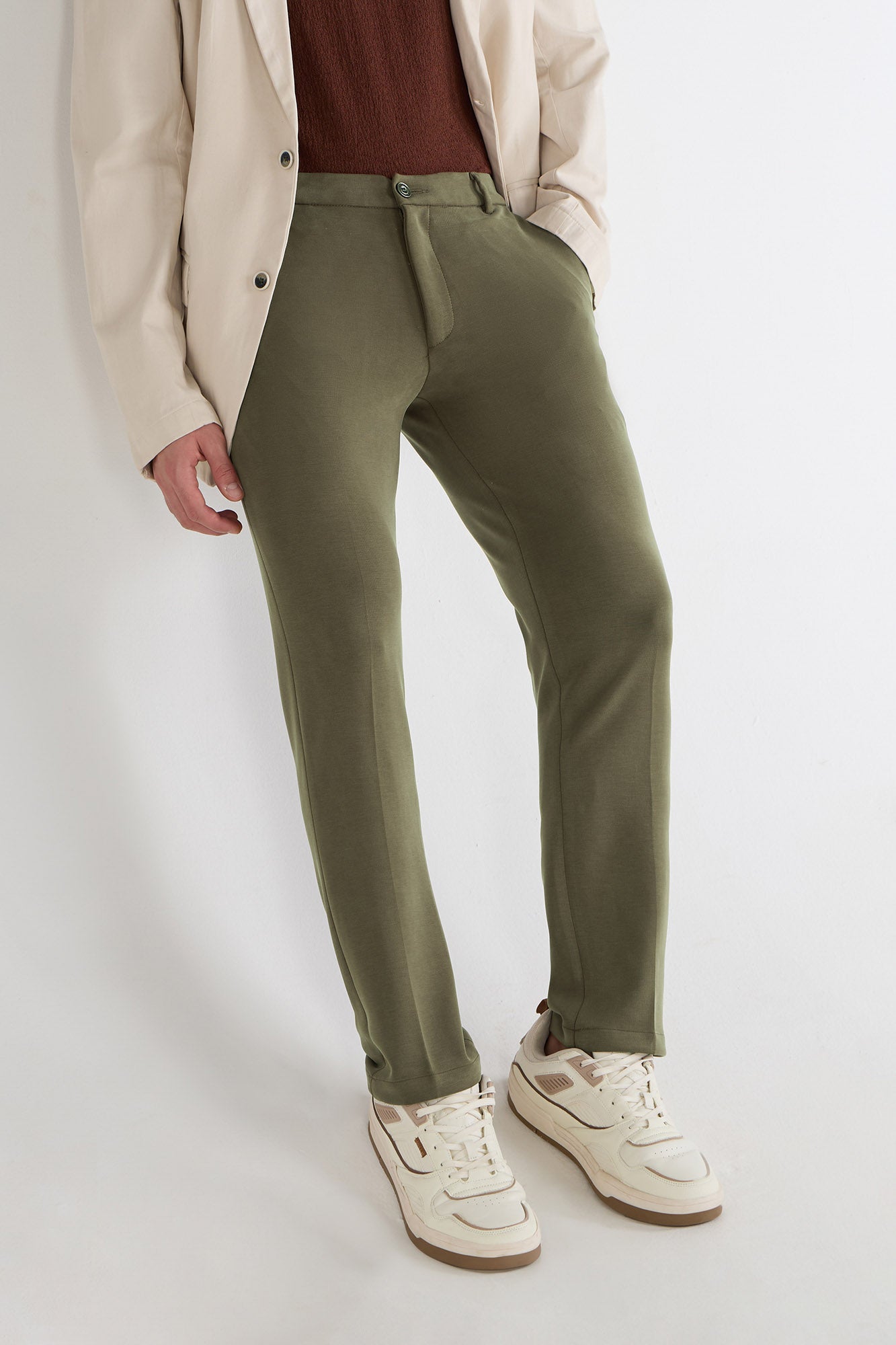 CloudSoft Trousers- Pastel Pista
