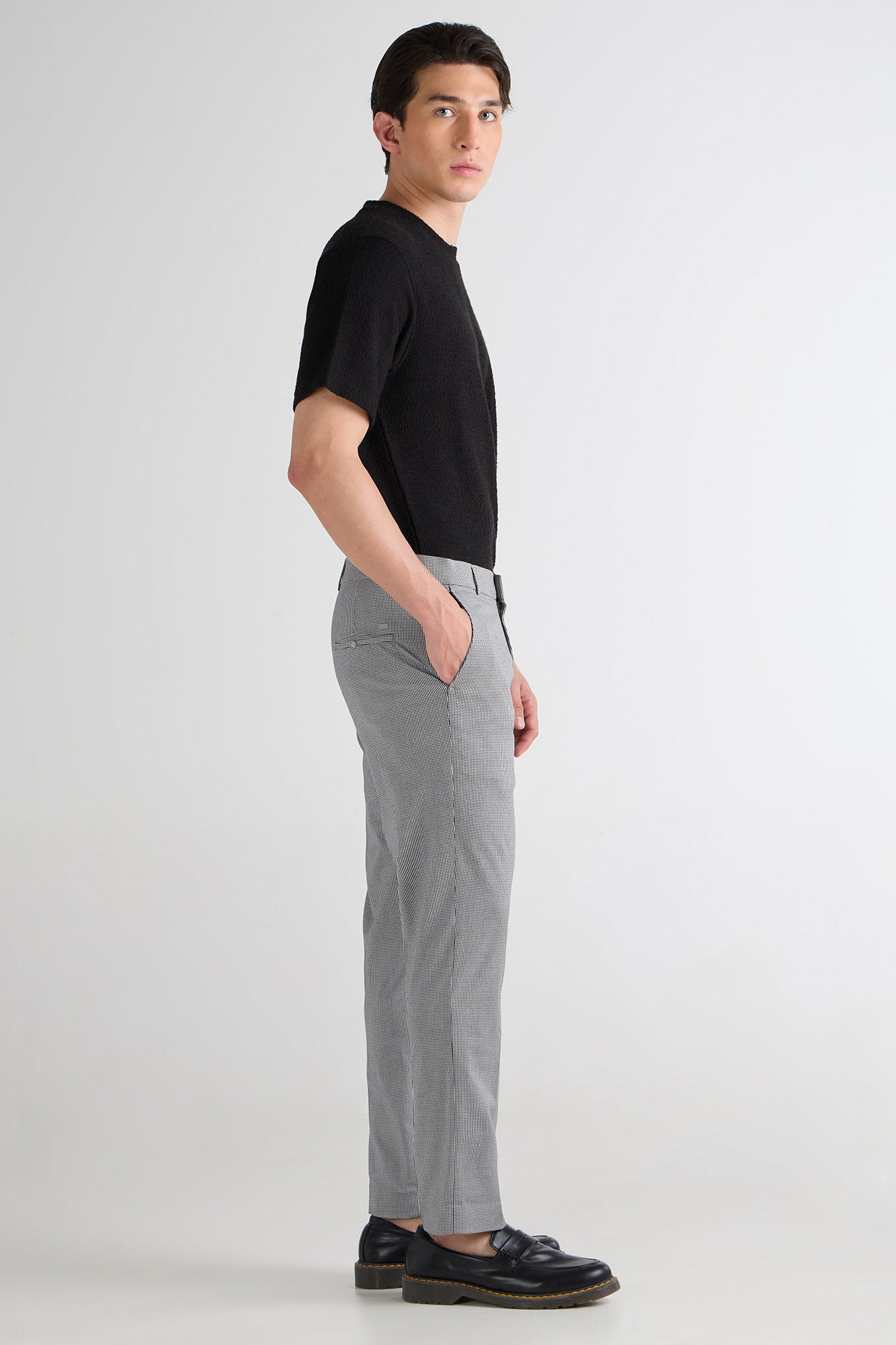 Monochrome Houndstooth Trouser