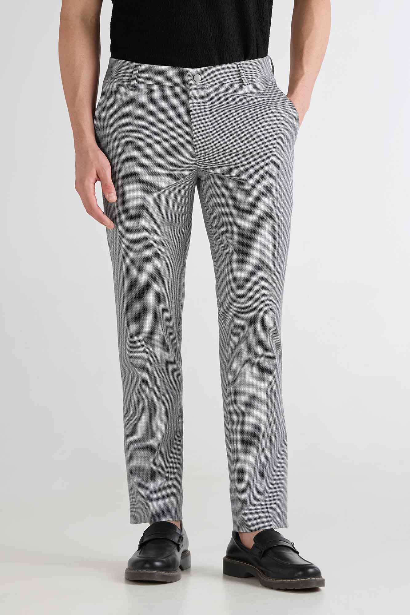 Monochrome Houndstooth Trouser